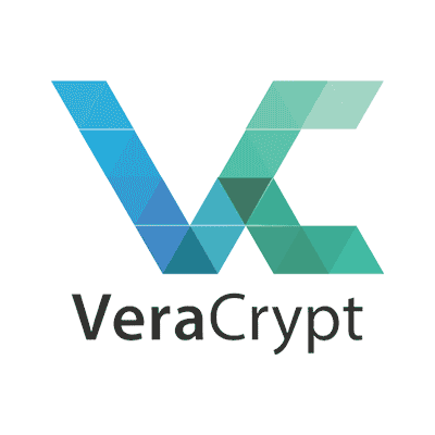 Logo und Schriftzug von VeraCrypt
